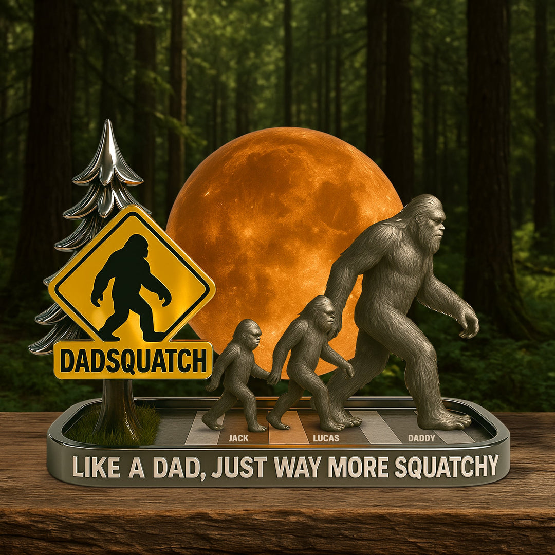 Bigfoot Plaque Personalized Gifts For Dad 03tgtn030525