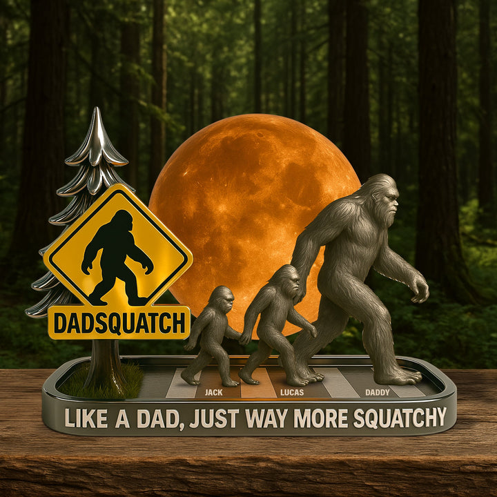 Bigfoot Plaque Personalized Gifts For Dad 03tgtn030525