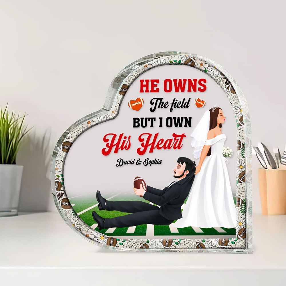 Wife Heart Plaque - Personalized Gifts For Valentine 01xqtn101224pa
