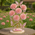 Personalized Gifts For Mom Plaque 01tgdt150425 Carnation Flower