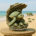 Personalized Gifts For Mom Acrylic Plaque, Turtley Awesome Mother 03tgpu050425