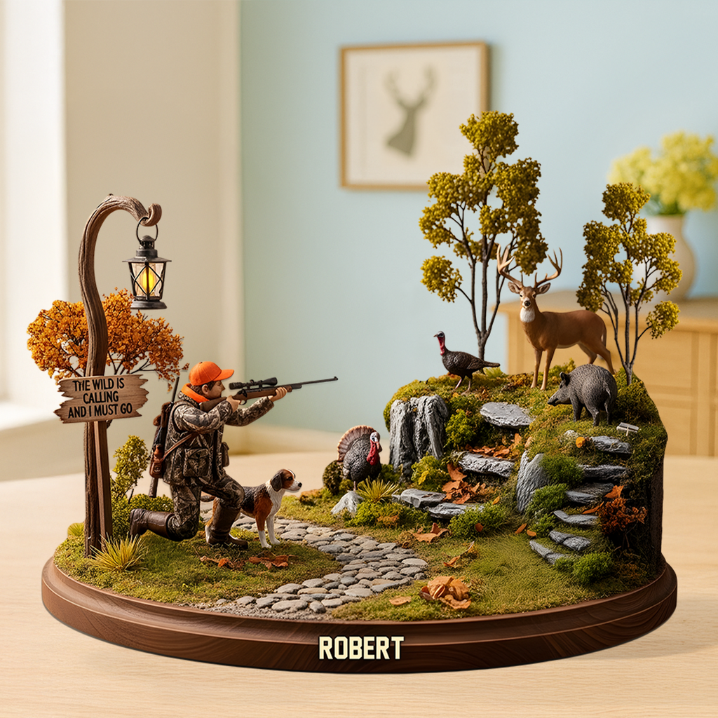 Hunting Acrylic Plaque - Personalized Gifts For Hunter 02TOPU040725