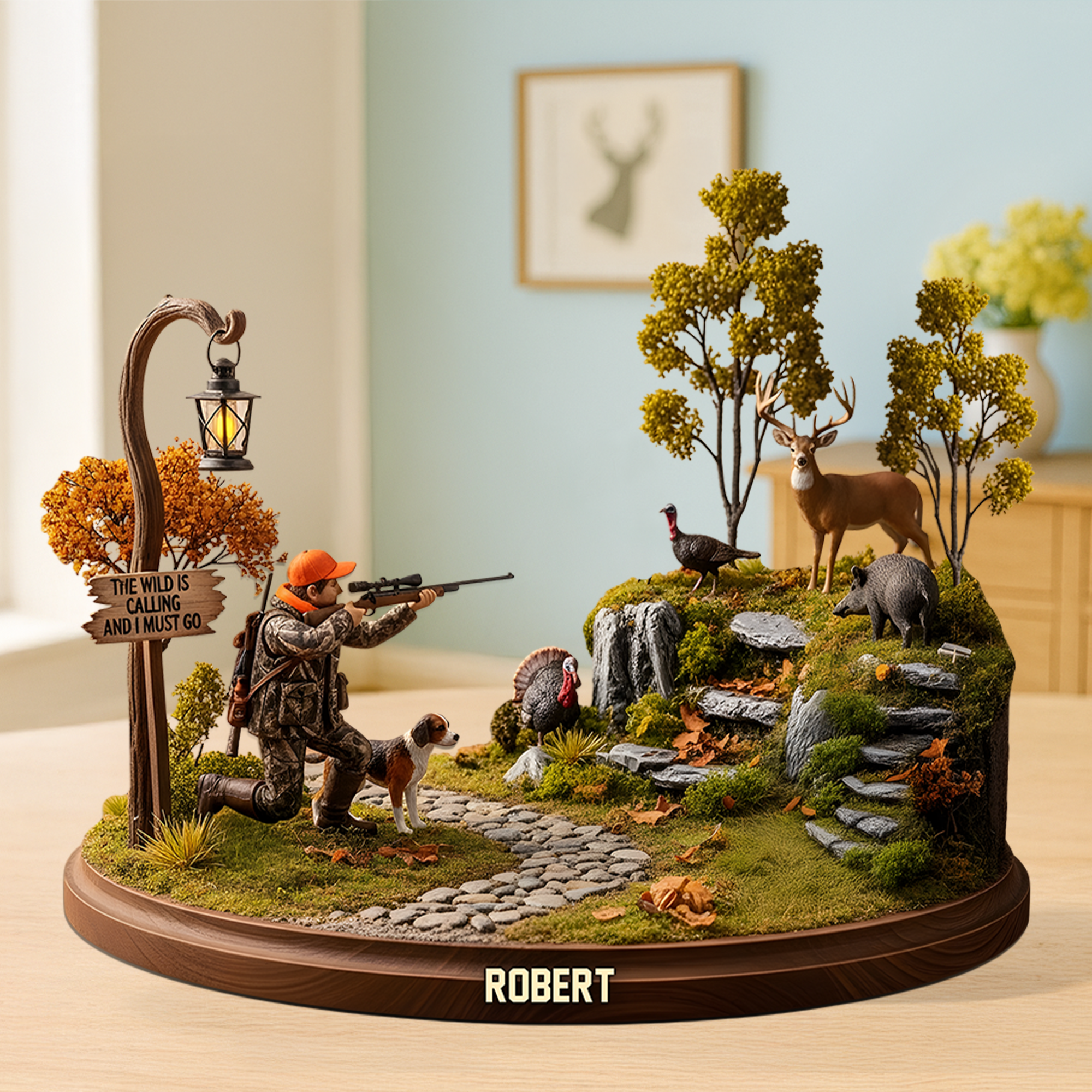 Hunting Acrylic Plaque - Personalized Gifts For Hunter 02TOPU040725