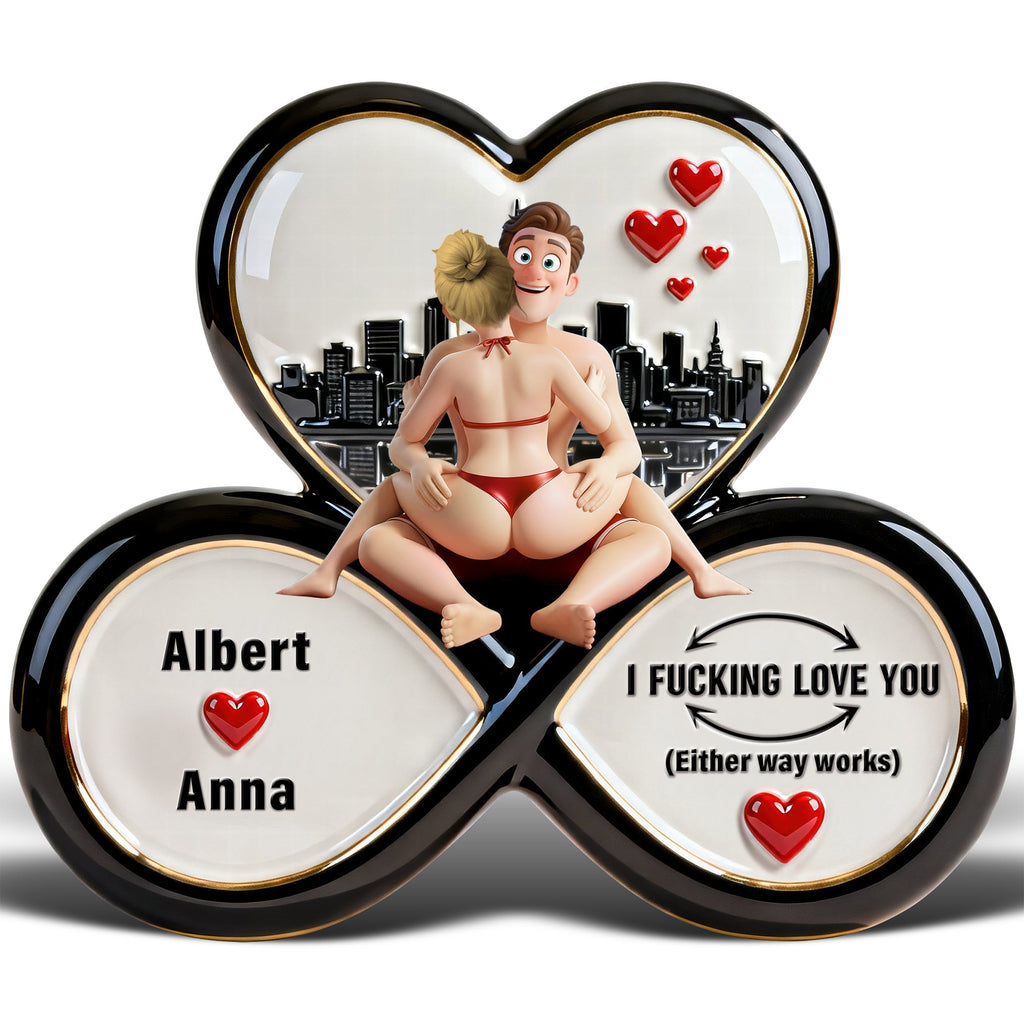 Naughty Couple Acrylic Plaque - Personalized Gifts For Couple 03ohqn160126