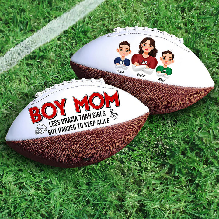 Personalized Gift For Mom American Football Mother's Day Football Mom 02ACQN060425HG