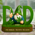 Weed Dad Plaque - Personalized Gifts For Dad 02topu170525