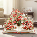 Blooming Garden Book Acrylic Plaque - Personalized Gifts For Mom 03OHMG050226