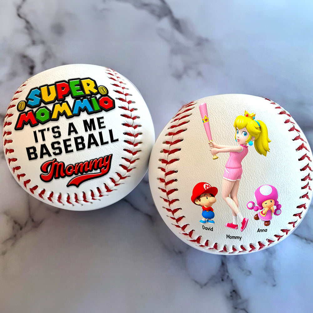 Personalized Gift For Mom Baseball - It's A Me Baseball 031OHQN090425