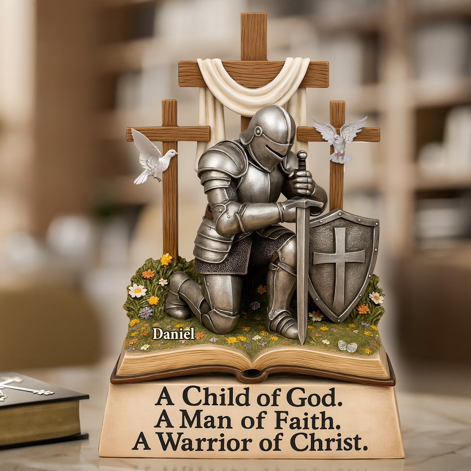 A Child Of God Acrylic Plaque - Personalized Gifts For Jesus Lover 02HULU130525