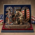 250 Memorial Tribute Acrylic Plaque Personalized Gifts For Veterans 02TYDT020326
