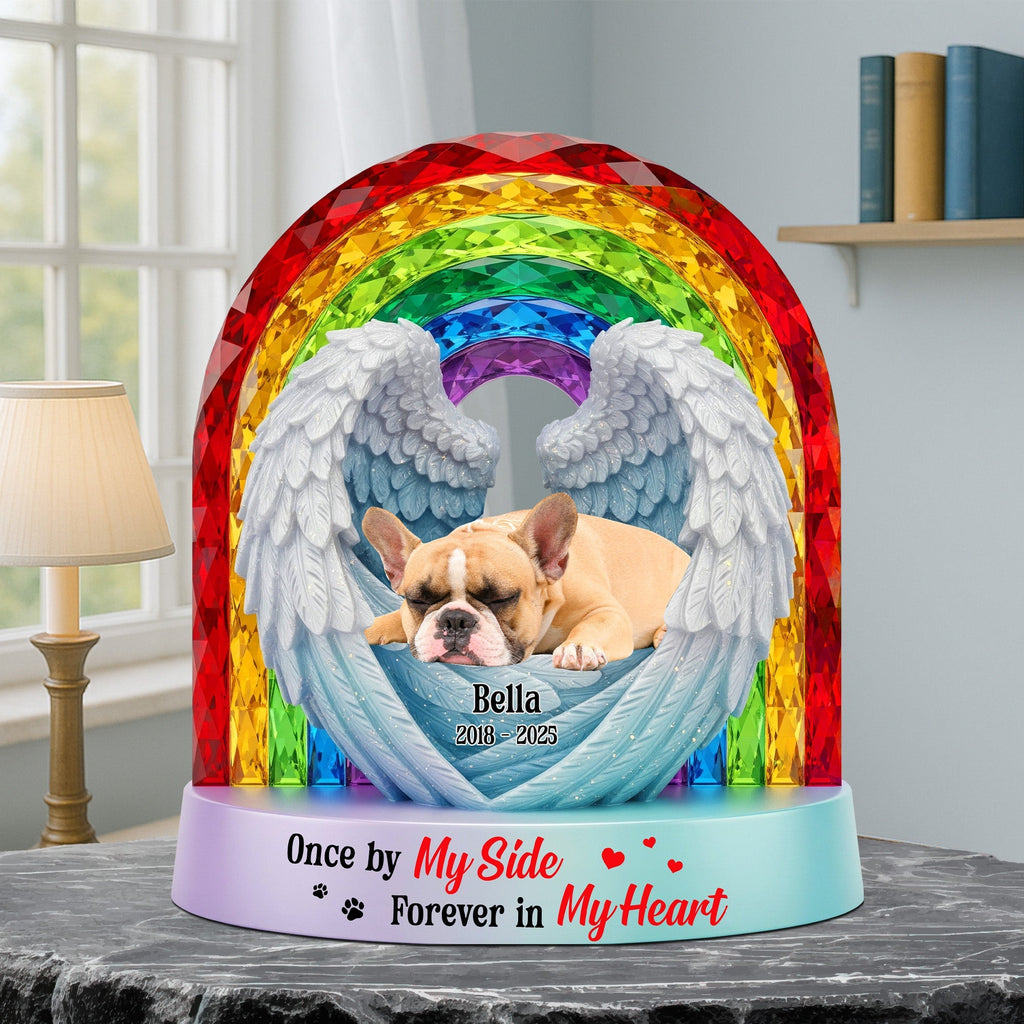 Memorial Dog Plaque - Custom Photo Gifts For Dog Lovers 01natn050625