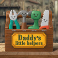 Daddy's Little Helpers Acrylic Plaque - Personalized Gifts For Father 01NAQN020525