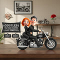 Biker Couple Acrylic Plaque - Personalized Gifts For Couples 05kiqn151225