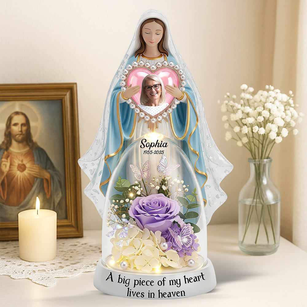 Memorial Acrylic Plaque - Custom Photo Gifts For Heaven 02naqn110625