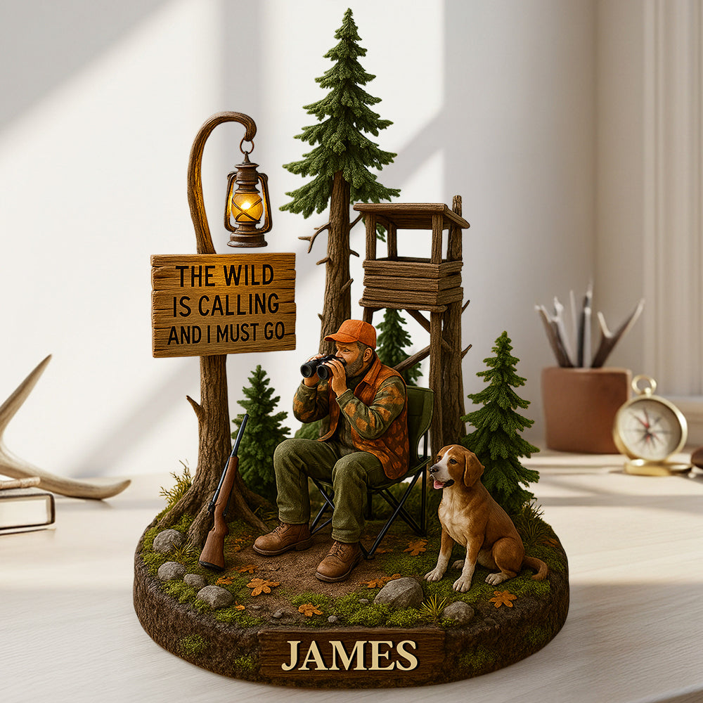 Hunting Acrylic Plaque - Personalized Gifts for Hunters 04TODT050725