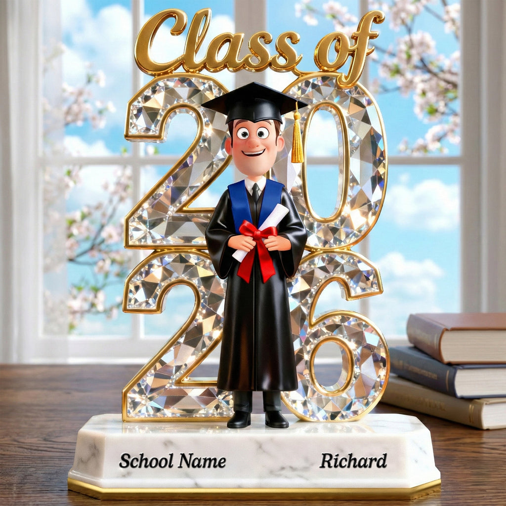 Graduation Acrylic Plaque - Personalized Gifts For Graduates 04pgqn040226