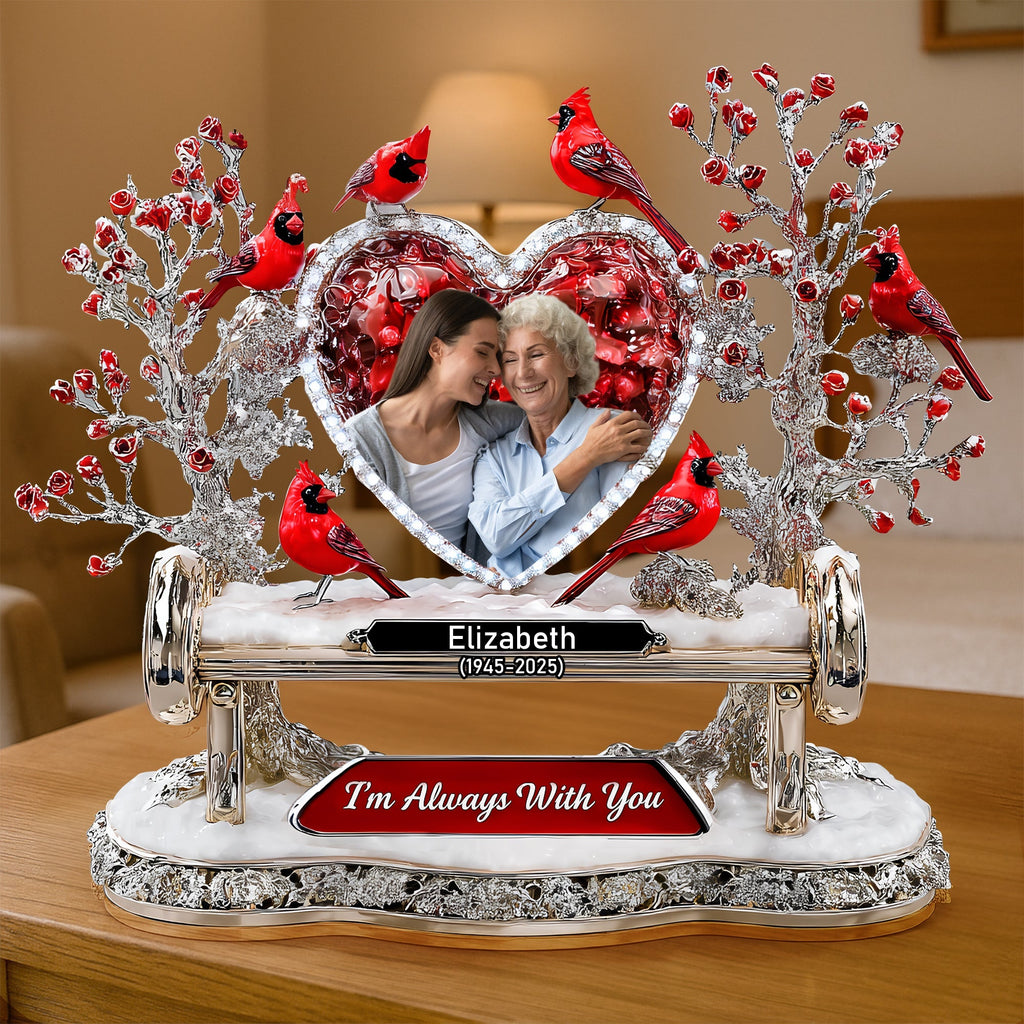 I'm Always With You Acrylic Plaque - Memorial Custom Photo Gift For Heaven 04TGLU090625