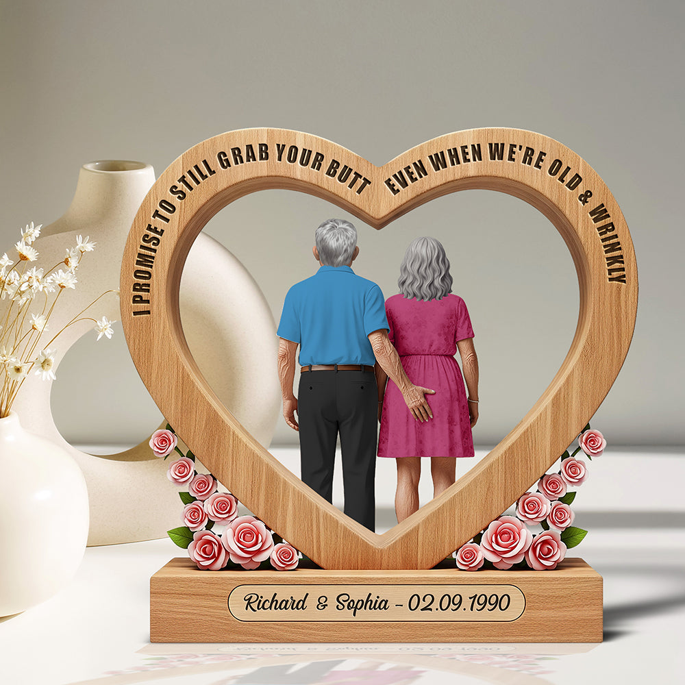 Old Couple Acrylic Plaque - Personalized Gifts For Couple 04ohqn290525