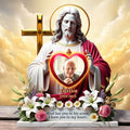 Custom Photo Gifts For Heaven Acrylic Plaque In God's Arms 03HUDT110425