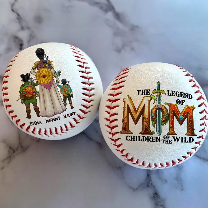 Personalized Gift For Mom Baseball Mother's Day - Legend Of Mom 02HULU060425HG