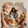 To My Beautiful Mom Acrylic Plaque - Custom Photo Gift For Mothers 04nadt270226