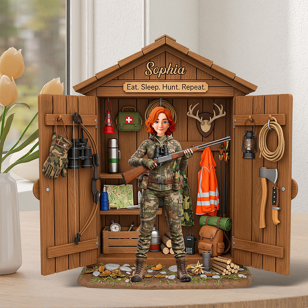 Hunting Acrylic Plaque - Personalized Gifts For Hunters 02ohqn230625