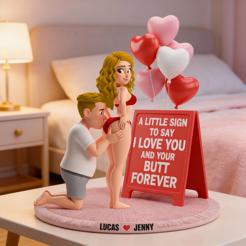 Personalized Funny Gifts For Couple Acrylic Plaque 02natn231225