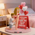 Personalized Funny Gifts For Couple Acrylic Plaque 02natn231225