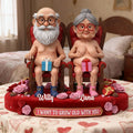 Naughty Old Couple Acrylic Plaque - Personalized Gifts For Couples 02ohmg270126