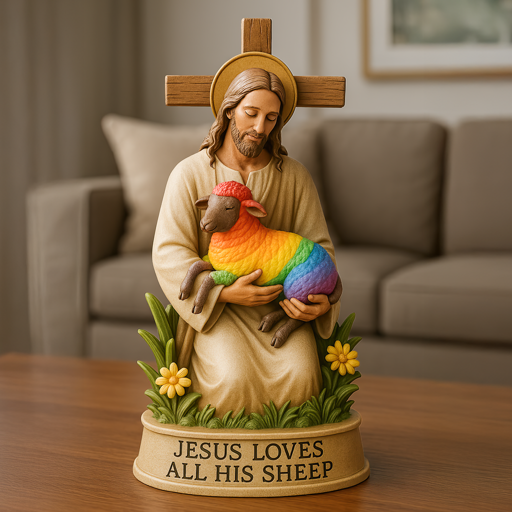 LGBT Jesus Support Plaque Gifts For LGBT 01hupu130525