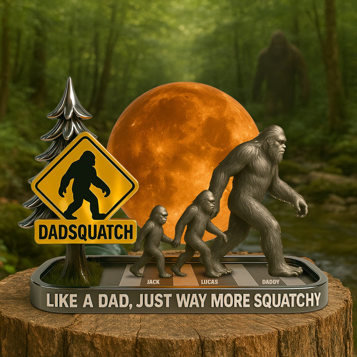 Bigfoot Plaque Personalized Gifts For Dad 03tgtn030525
