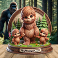Personalized Gifts For Mom Big Foot Plaque Mamasquatch 04katn150425