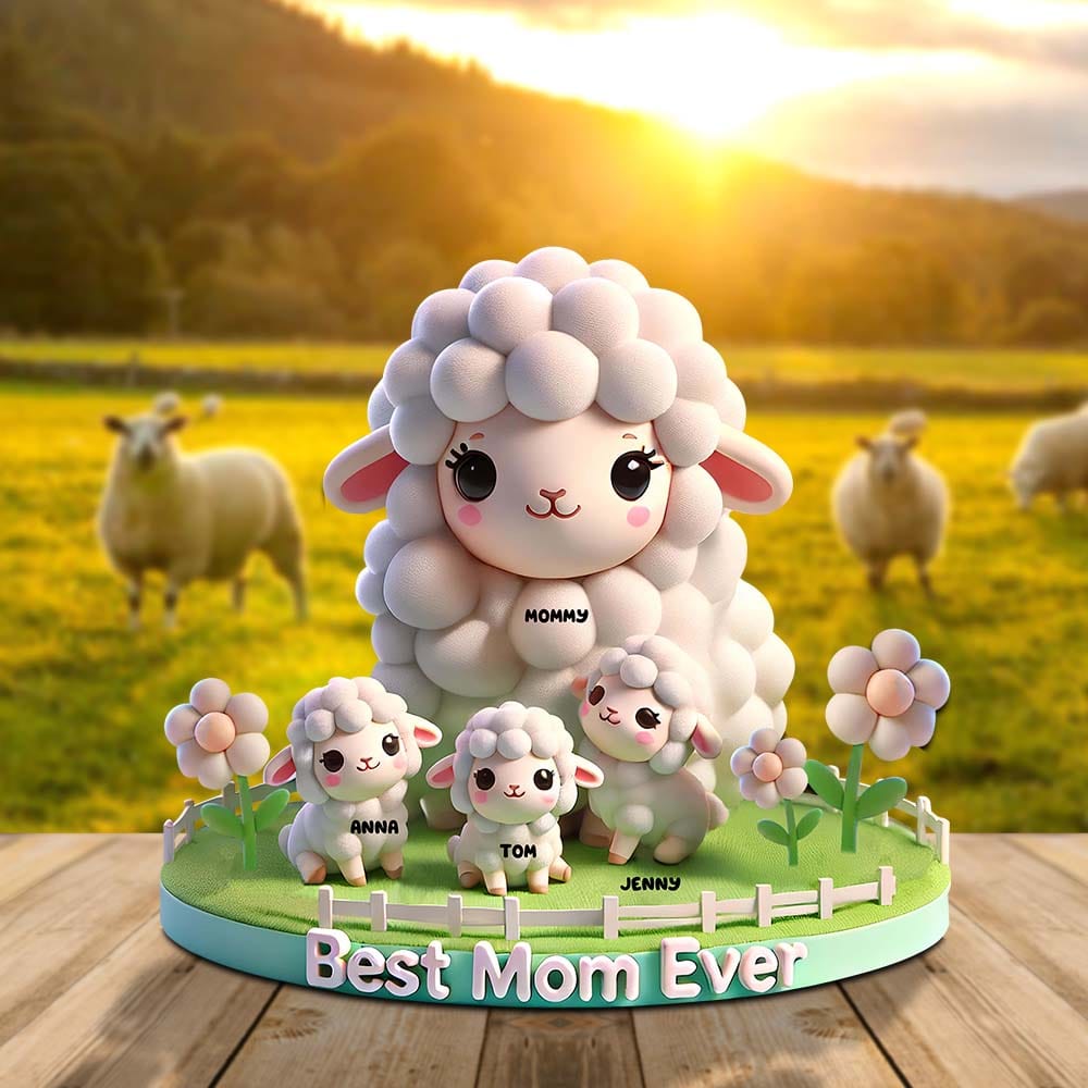 Personalized Gifts For Mom Plaque 04katn030425 Best Mom Ever