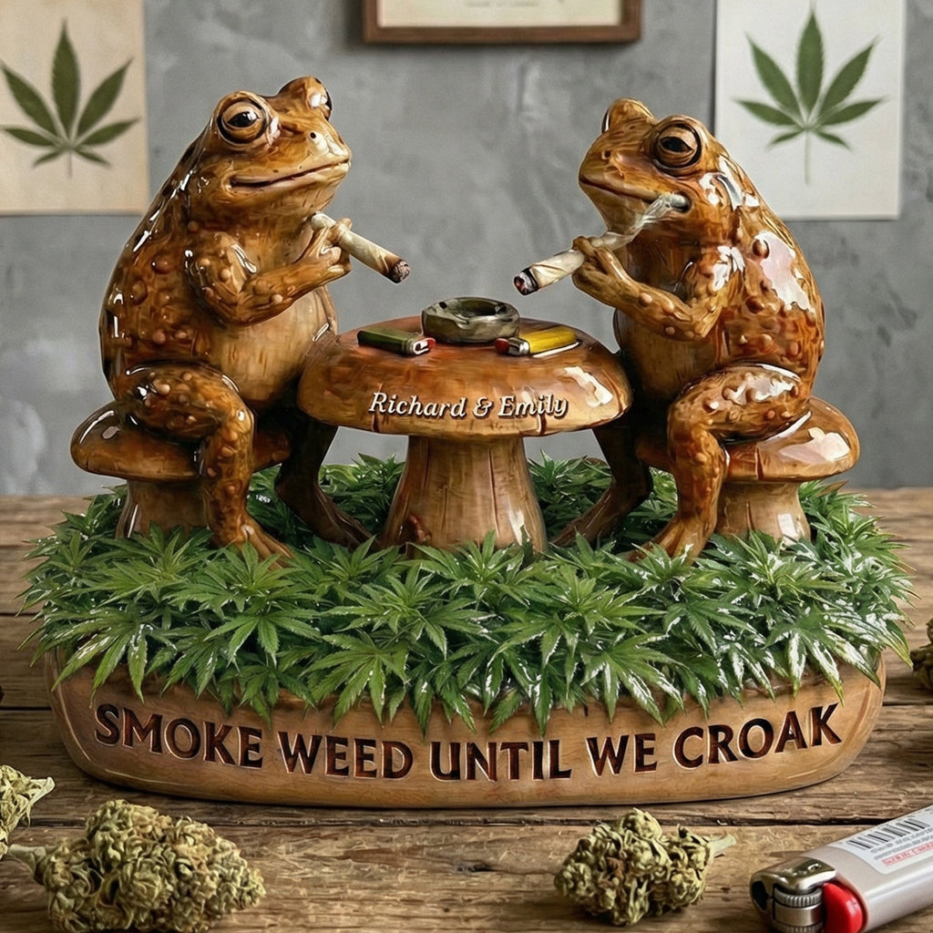 Stoner Soulmates Acrylic Plaque - Personalized Gifts For Smoking Lovers Plaque 02TOQN270126