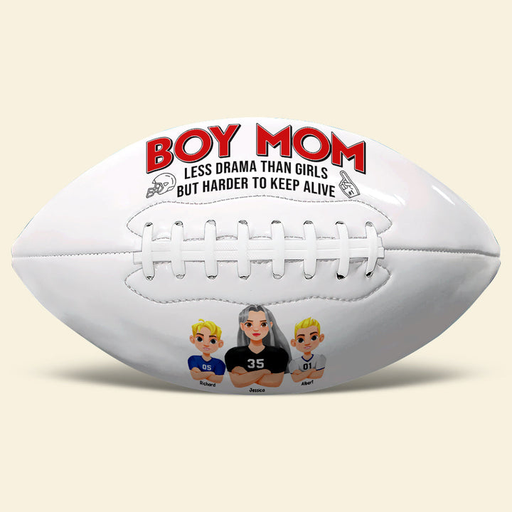 Personalized Gift For Mom American Football Mother's Day Football Mom 02ACQN060425HG