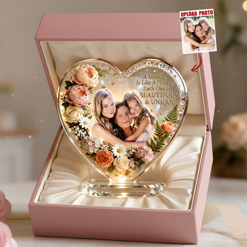 To My Beautiful Mom Acrylic Plaque - Custom Photo Gift For Mothers 04nadt270226