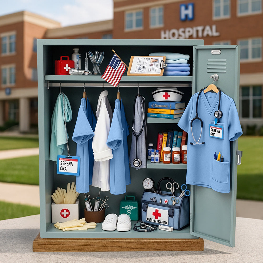 Nurse Personal Locker Acrylic Plaque Personalized Christmas Gifts For Nurse 05qhdt050625