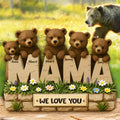 Personalized Gifts For Mom Plaque Mama Bear 03xqlu030425