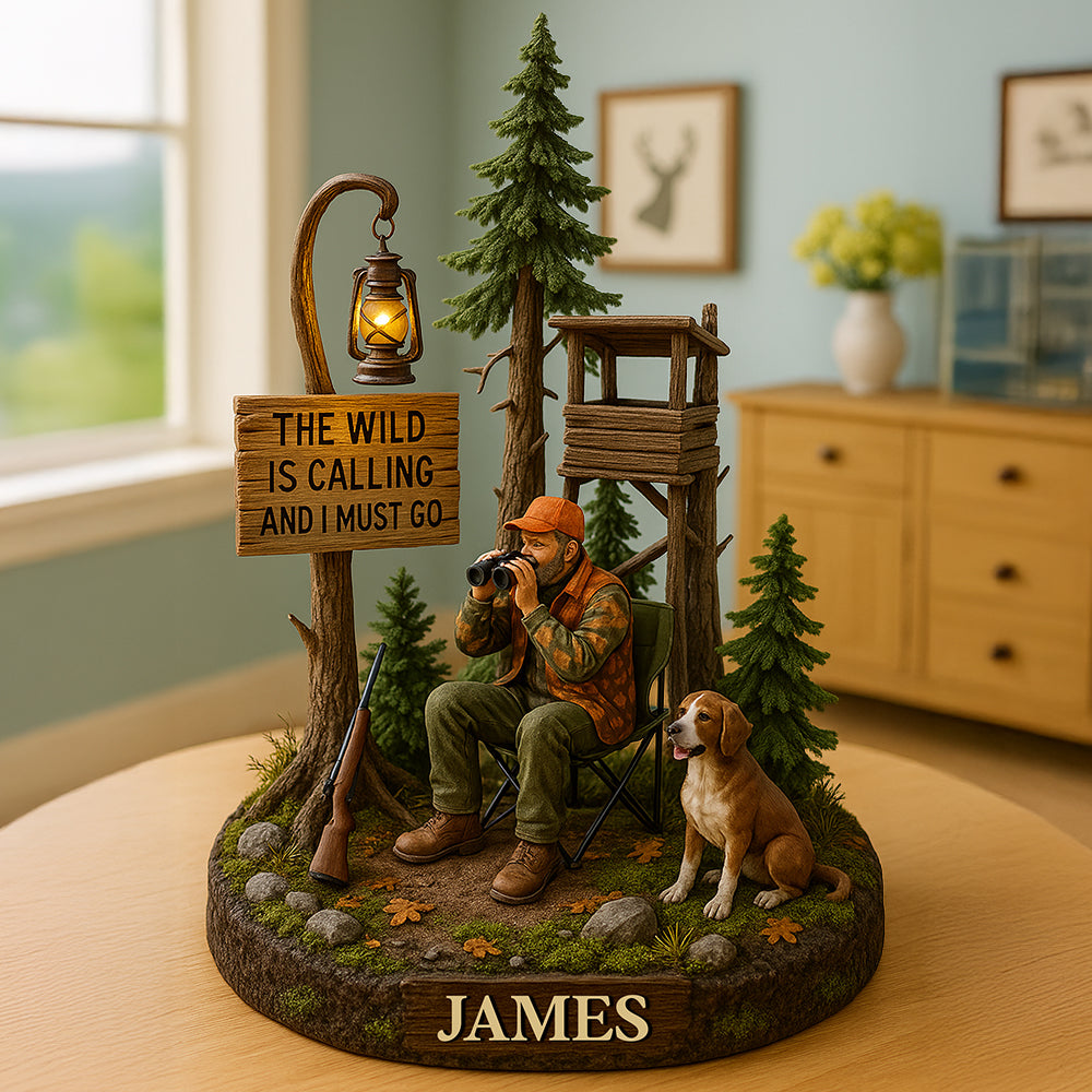 Hunting Acrylic Plaque - Personalized Gifts for Hunters 04TODT050725