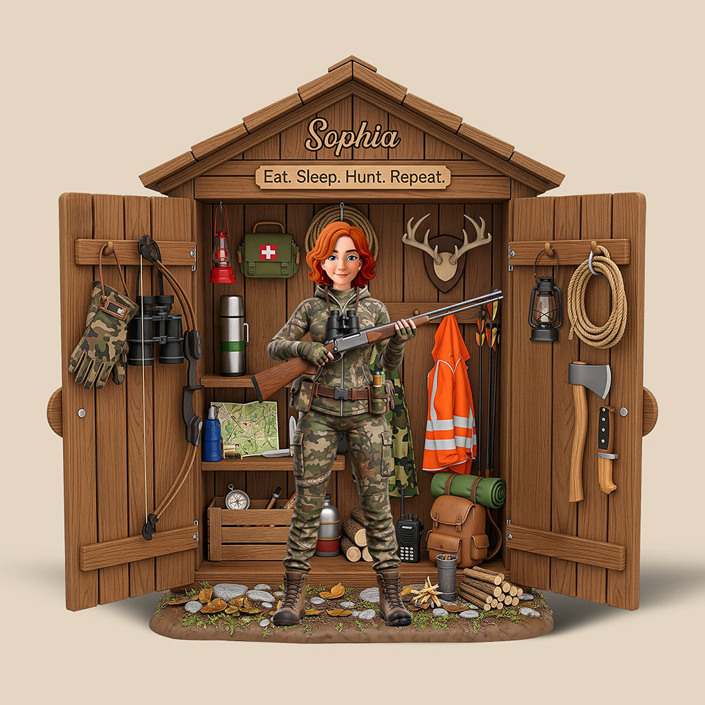 Hunting Acrylic Plaque - Personalized Gifts For Hunters 02ohqn230625