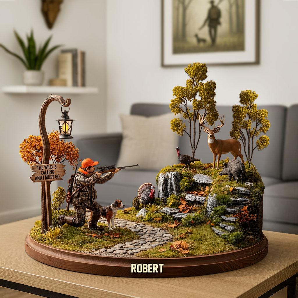 Hunting Acrylic Plaque - Personalized Gifts For Hunter 02TOPU040725