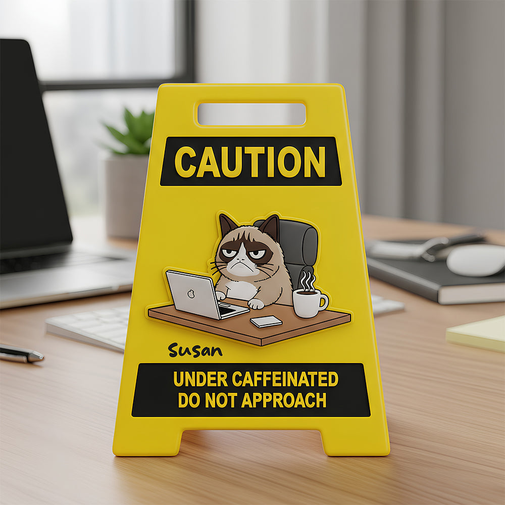 Grumpy Officer - Acrylic Plaque Personalized Gifts For Coworkers 04PGDT271125