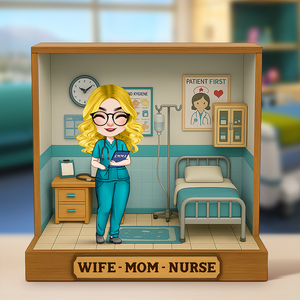 Personalized Gifts For Nurse Mom Plaque 04napu150425