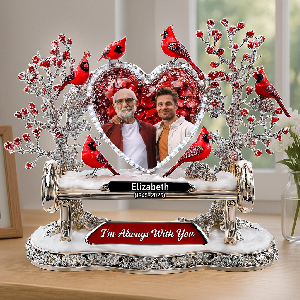 I'm Always With You Acrylic Plaque - Memorial Custom Photo Gift For Heaven 04TGLU090625