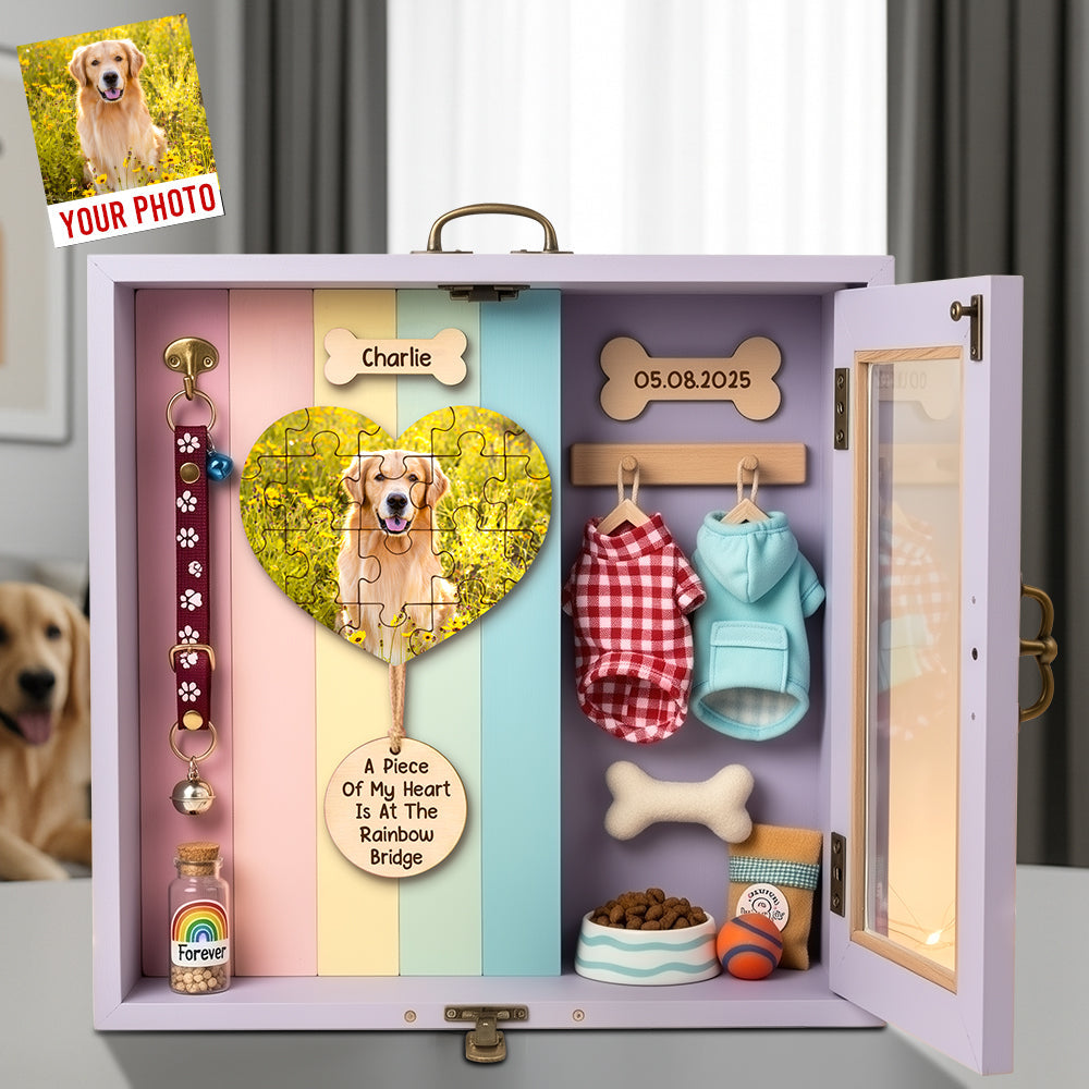 Heaven Dog Acrylic Plaque - Custom Photo Gifts For Dog Lovers 01TGDT030725