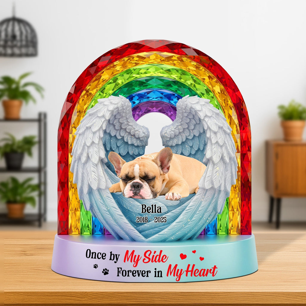 Memorial Dog Plaque - Custom Photo Gifts For Dog Lovers 01natn050625