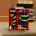 Firefighter’s Gear Locker Acrylic Plaque - Personalized Christmas Gifts For Firefighter 04QHTN060625