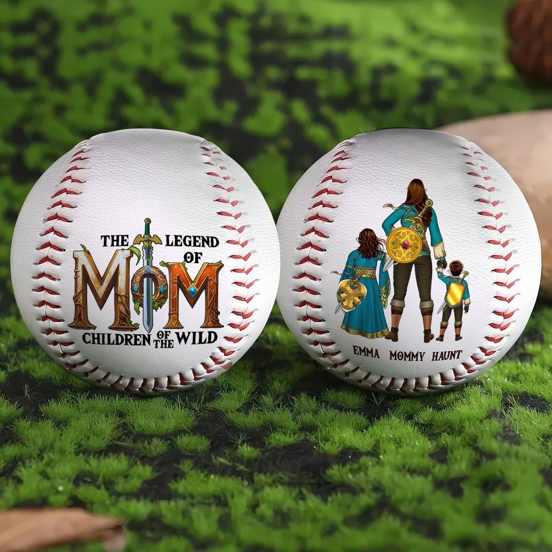 Personalized Gift For Mom Baseball Mother's Day - Legend Of Mom 02HULU060425HG