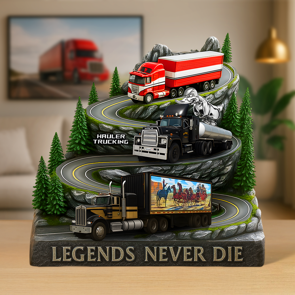 Classic Truck Movie Acrylic Plaque - Personalized Gifts For Trucker 03qhpu140625