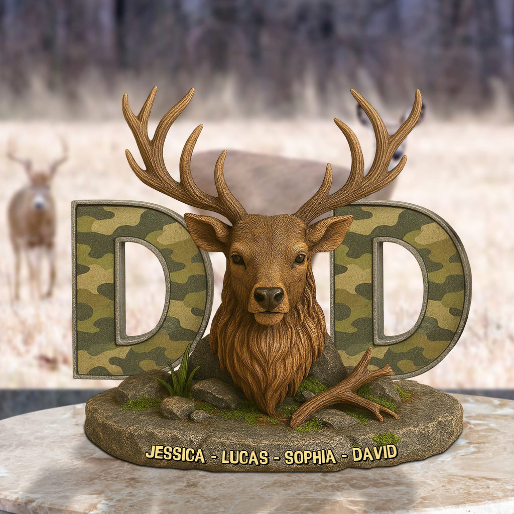 Hunting Deer Plaque Personalized Gifts For Dad 03xqtn170425 Hunting Lovers